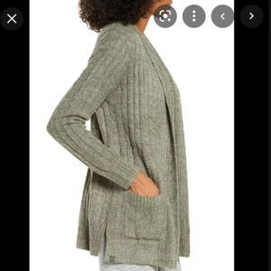 Barefoot Dreams Cozy-Chic Lite cable cardigan